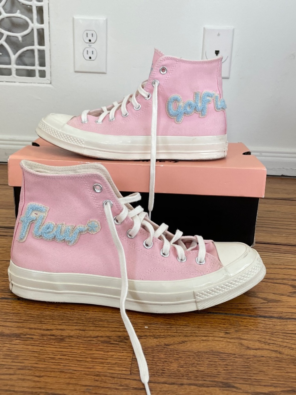 Golf Le Fleur Pink Converse